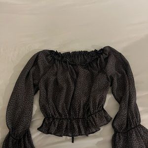 Cute translucent Blouse size S